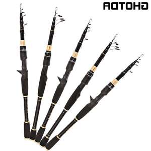 FBRO Spurs 1.98m 2.28m 2.58 3 Section Bait Casting Fishing Rod