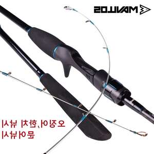 FBRO Spurs 1.98m 2.28m 2.58 3 Section Bait Casting Fishing Rod Travel Ultra  Light